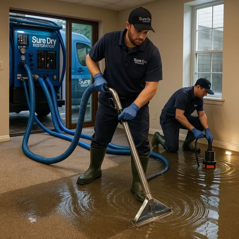 Water Extraction and Removal process in Fishers, IN